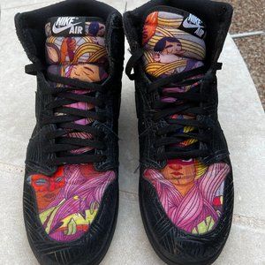Mens 14 Nike Air Jordan 1 Retro High Los Primeros OG the "Pomb" Edition